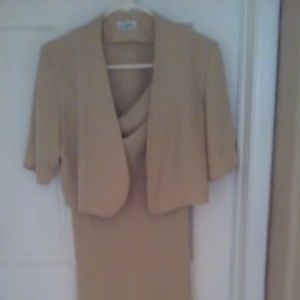 Full length dress with matching jacket